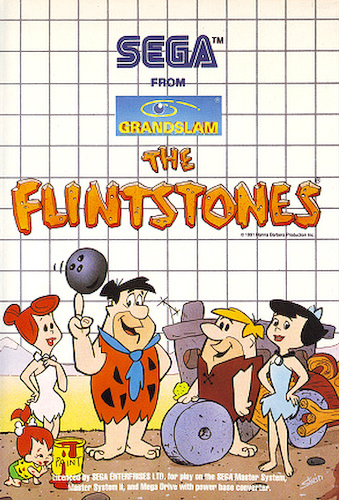 ## SEGA Master System - The Flintstones / jeu MS ## - Photo 1/1