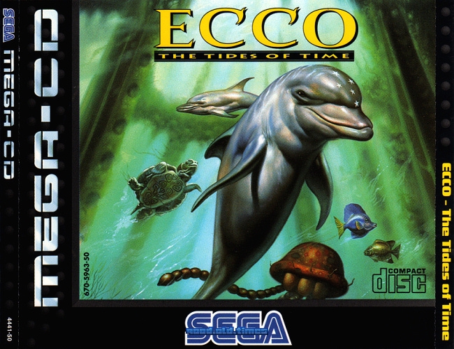 SEGA Mega-CD - Ecco The Dolphin 2: The Tides of Time + Spinecard