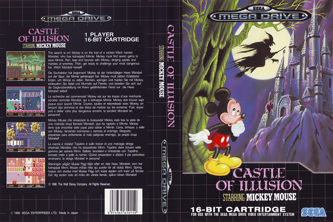SEGA Mega Drive - Castle of Illusion Feat. Disney's Mickey Mouse