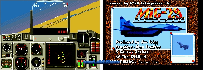 Sega Mega Drive - Mig-29 Fighter Pilot - Top / MD Game | eBay