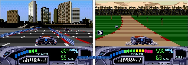 OutRun Out Run - SEGA Megadrive Mega Drive - Sans Notice - PAL - Très