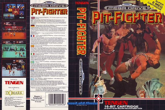Sega Mega Drive - Pit-Fighter / MD Game | eBay