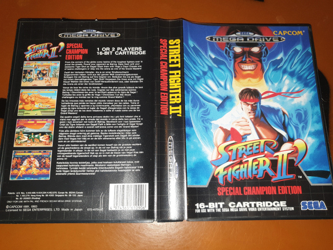 Street Fighter 2 - SEGA Mega Drive / MD Spiel - TOP ## | eBay