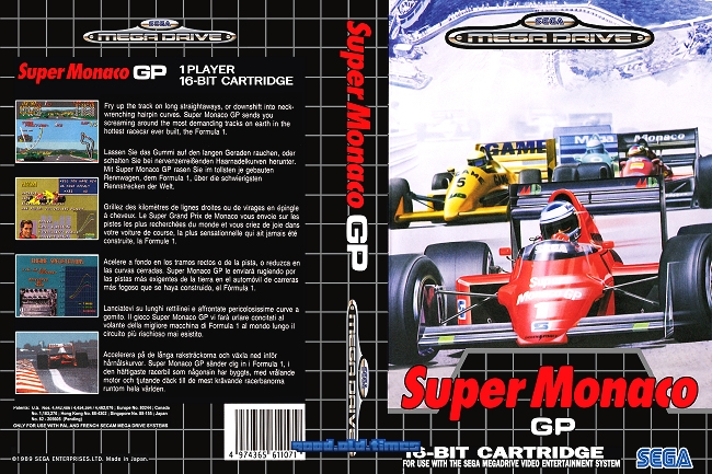 SEGA Mega Drive - Super Monaco GP Grand Prix 1 / MD Spiel ## | eBay