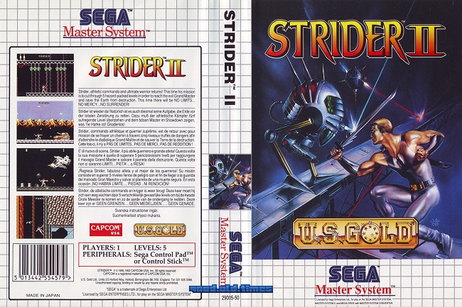 セガ　マスターシステム　ストライダー2 Sega Master System - Strider 2 | eBay