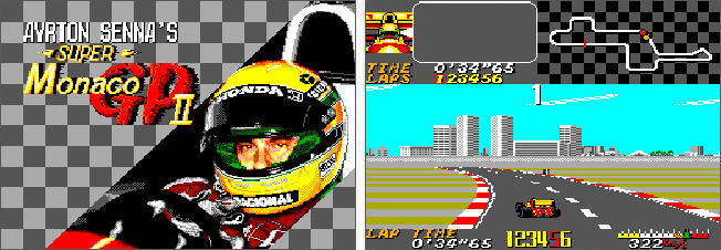 Gameplay y review de Ayrton Senna's Super Monaco GP II MASTER SYSTEM