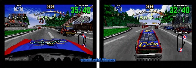 Jeu Sega Saturn Daytona USA - Version PAL Complète, Bon état - Course De Voitures Rétro