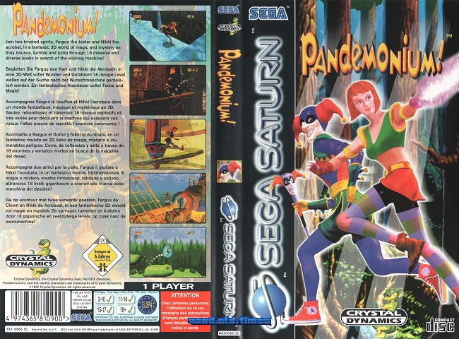 Pandemonium! - SEGA SATURN Game - NEW | eBay