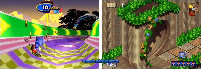 SEGA SATURN - Sonic 3D Flickies' Island (in OVP, aber mit